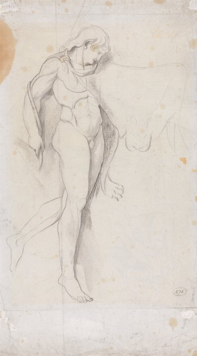 Standing Male Nude by George Romney